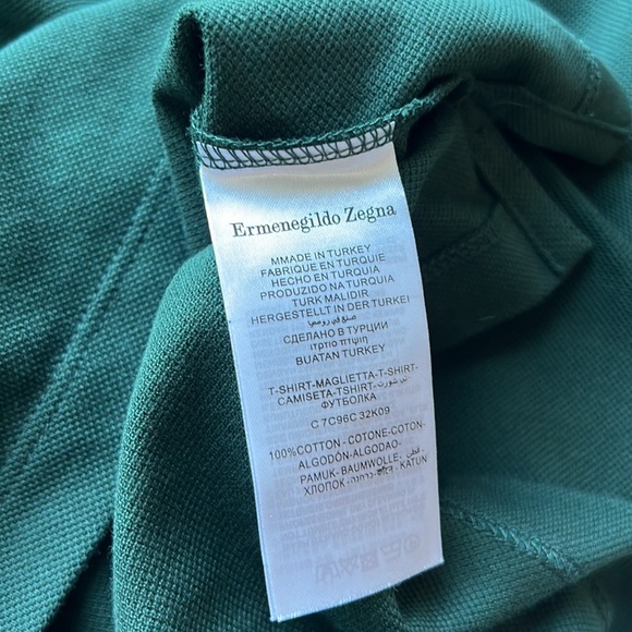 Ermenegildo Zegna long-sleeve polo shirt for men - Picture 9 of 9